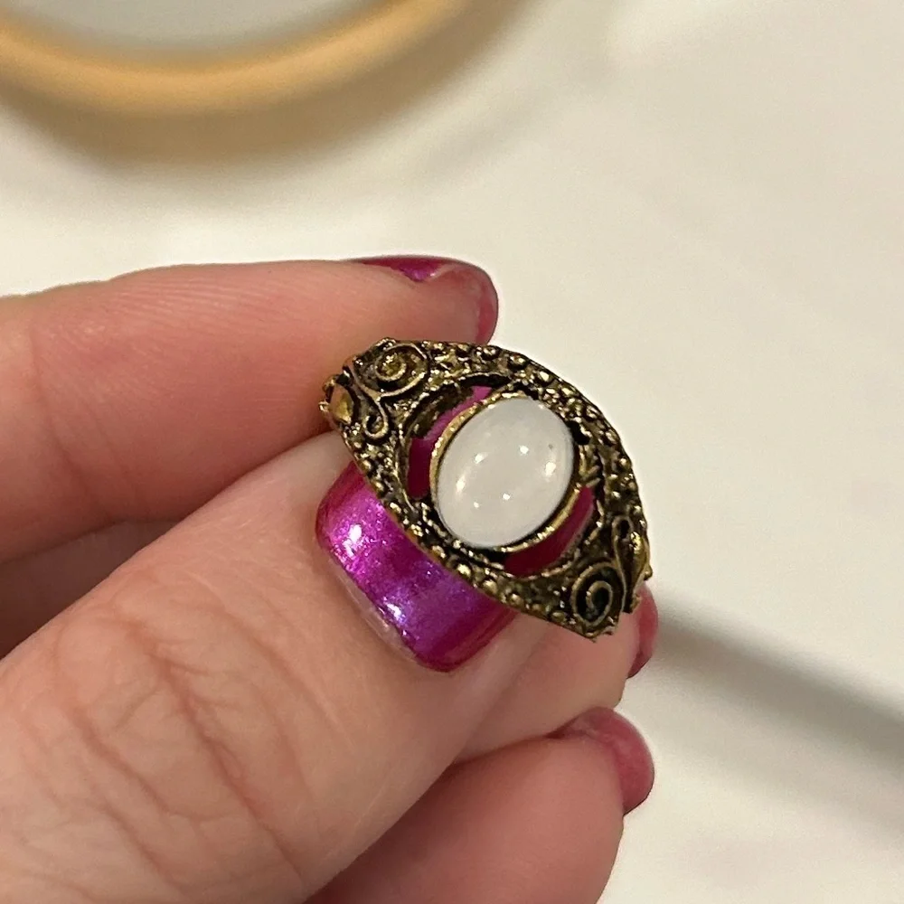 Dainty Boho Gold-Tone Ring